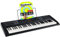 FunKey 61 Edition Schwarz Set (300 Sounds, 300 Rhythmen, LCD Display, Mikrofon- und Kopfhöreranschluss, inkl. Keyboardschule) schwarz