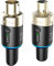 JOYO 5.8Ghz Wireless XLR Microphone Transmitter Receiver Plug-on Dynamic Mic Adapter Wireless Microphone System for PA System and Audio Mixer DSLR Camera (MW-1)
