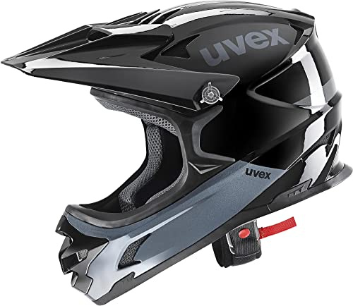 uvex hlmt 10 Bike Fahrradhelm, Black Grey, 56-58 cm