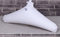 Crysdaralovebi Aufblasbare tragbare Kleiderbügel aus weißem PVC-Kunststoff, dreieckig, für Outdoor, Reisen, Hotel, Büro, Party, Gastgeschenk, 10 Stück