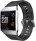 Strap-it Silikon-Smartwatch-Armband – Passend für Fitbit Ionic Silikonarmband – Schwarz Uhrenarmband/Armband/Armband – Größe: Größe S