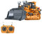 Irfora RC Bulldozer 1/24 9CH RC Bauwagen Baufahrzeuge Lernspielzeug mit Leichter Musik