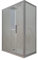 Box doccia scorrevole 70x170 CM H 200 Vetro Trasparente Profilo Silver mod. Deco Duo