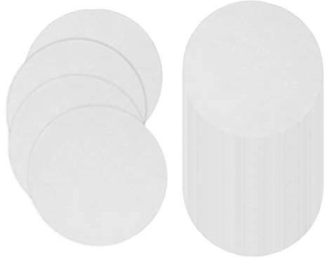 Keramikfaser-Papier, Glas-Schmelzpapier, Mikrowelle, Ofenpapier, Hochtemperatur-Isolierung, Dichtung oder Ofenofenofen, 100 Stück