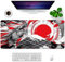 Japan Gaming Mouse Pad XXL Large Mouse Pad Red Desk Mat 35x15.7x0.12 inch Desk Pad Dragon Mouse Pad (Dragon)