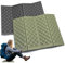 Qullmartle 1 Stück Sitzkissen Outdoor Faltbar,Thermositzunterlagen Outdoor,Faltbare Sitzunterlage Sitzmatte Wasserdicht Tragbar,Für Outdoor Spielplatz Garten Picknick Hiking Wander Camping (grün)