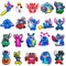 Acuiwer Shoe Charms Adornos de Zapatos 20 PCS PVC Encantos Cristal Clog Adornos para Zapatos para Niñas Mujeres Niños (B-S-20)