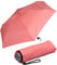 Doppler Super Mini Fiber Compact Taschenschirm extem leicht und klein - neon Coral