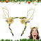 SLTAXAR Bandeau Cheveux Noël Renne Décoratif - Serre-Tête Fête Adulte