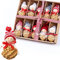 HERZONE 10pcs Weihnachtswichtel Anhänger Weihnachtsbaumanhänger Weihnachtswichtel zum hängen Christbaum Schmuck (10weichtel)