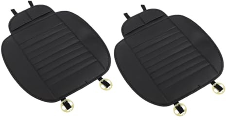 BUGUUYO 2stücke Sitzauflage Für Auto Vordersitze Autositzschutzbezug Autoschonbezug Für Vordersitz Autositzschoner Strapazierfähige Sitzbezüge Mit Rutschfestem Design Und Tasche Für