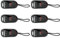 DLPRK 6 Pièces Connecteur de la Sangle, Adaptateur de Courroie, Boucle à Dégagement Rapide, accessoires, fixation, attache rapide, dragonne