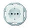 Busch-Jaeger 20EUCRD-214 BUSC SCHUKO 20 EUCRD-214 Steckdose Mit Tragring, Rund