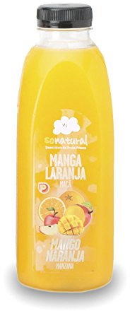 Zumo mango y naranja botella 750 ml