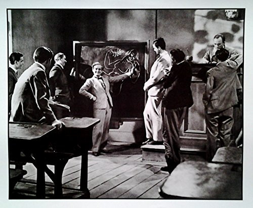 Close Up Heinz Rühmann: Die Feuerzangenbowle: H (1944) | Filmplakat, Poster [50 x 60 cm]