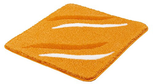 Kleine Wolke Badteppich Florenz, Safran, 55 x 65 cm
