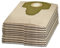 Invest - Staubsaugerbeutel Ersatz, Filtertüten Beutel Kompatibel mit Parkside PNTS: 1400, A1, B1, C1, D1, E2, 1400, 1500 A1, B1, B2, B3, C1, C3, D1, E2, C4, F2, 1500 A1 2 B3 - Braun, 10 Stück