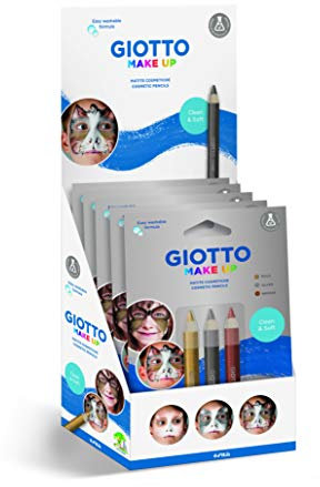 GIOTTO Make Up, Lápices cosméticos, Mina cosmética 6,25mm, Colores Metal 3 unidades