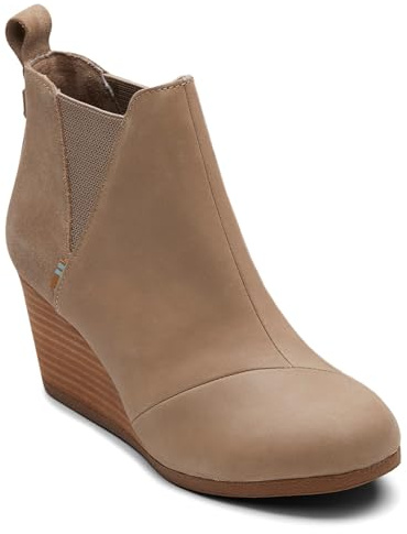Toms Women's 10016856t Fashion Boots, Taupe, 8 UK