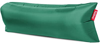 Fatboy® Lamzac 3.0 Canapé/Pouf/Sofa Gonflable | Vert Jungle Hamac rempli d'air | pour l'extérieur (Plage, Jardin ou Piscine) | 200 x 90 x 50 cm