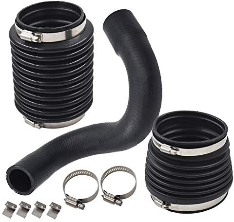 AISENPARTS Luftansaugschlauchbalg mit Klemmensatz Ersatz für Volvo Penta AQ200 280 290 Antriebsbalgsatz 876294 Abgasbalgsatz 876631 Wasserschlauchsatz 876632
