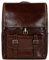 Time Resistance Leder Rucksack Damen und Herren Handgemachter Laptop Lederrucksack für den Täglichen Gebrauch im Vintage Design Rucksack Laptopgröße