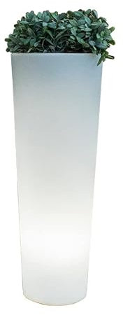 Maceteros Iluminados para Exteriores - Macetero Ficus 80 Light con Cable (30X30X80)