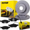 TEXTAR Bremsscheiben 257mm + Beläge vorne passend für Punto + EVO 199