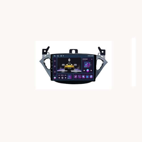 Auto radio 2 Din 9 Pollici Hd Touch Screen Navigazione Gps Car Stereo Collega E Usa Support Controllo Del Volante Chiamate in Vivavoce Telecamera Posteriore Per Opel Corsa E 2015 - 2019 ( Size : M100S