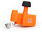 GYSURYB Elektrischer Fahrrad Generator Dynamo Dual USB Schnittstelle LadegeräT für Smartphone Power Bank Rad Roller Teile,Orange