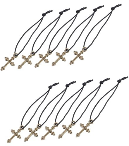 SHERCHPRY 10St Puppe verkleiden sich Halskette Miniatur-Halskette für Puppen Puppenspielzubehör eine Halskette Halsketten Puppe Schlüsselbeinkette Anziehzubehör Baby Schmuck