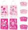 12 Pezzi forniture per feste let's go scatole di caramelle rosa confezione regalo per feste let's go borse per dolcetti borse per regali per ragazza festa di compleanno addio al nubilato
