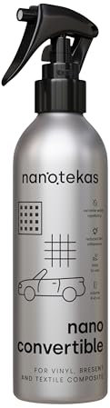 Nanotec - Rivestimento per tettuccio convertibile, impermeabile, idrorepellente, 250 ml