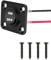 RUNCCI-YUN Kippschalter Rund, 12-24V Runde Schalter, ON/OFF Wippschalter, 1 Gang Wippschalter Panel, Für Auto Boot, Haushaltsgeräten, Motorrädern, Schiffen Usw, 6A/250V 10A/125V AC