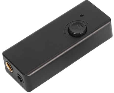 TYP C Kopfhörerverstärker, USB Stereo Audio Verstärker DAC Hohe Auflösung Unterstützt 32 Bit 384 kHz und DSD256 Ausgang, 3,5 Mm 4,4 Mm Tragbarer Kopfhörerverstärker für Laptop PC