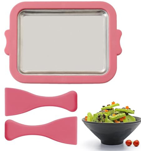 Instant Gelato Pan - Stainless Steel Rolled Ice Cream Maker Machine, Household Fruit Ice Cream Maker Plate | Fruit Gelato Maker, Quick Homemade Gelato For Home barss, Cafés, Dessert Shops