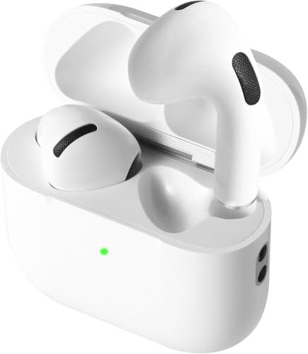 Cuffie Bluetooth, Air Buds Pods 5.4 cuffie stereo HiFi, in Ear cuffie ,con cancellazione del rumore integrate con controllo a sfioramento Cuffie senza fili 48H,per iPhone/Android/Samsung