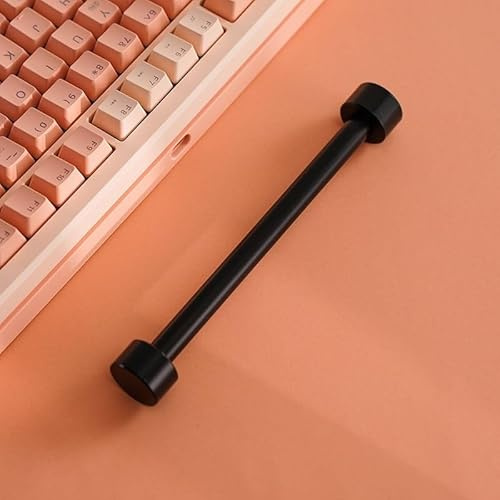 ExotiCore Spiralkabel-Aufwickler-Organizer, Spiral-Dekostab für Individuelle Mechanische Tastaturen(Black)