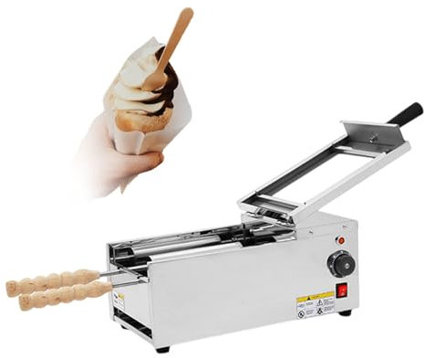 Máquina Para Hacer Conos De Helado, Panadero De Conos De Azúcar De 1500 W, Horno Para Pasteles Con Chimenea, Horno De Pan Con Chimenea Hueca Redonda
