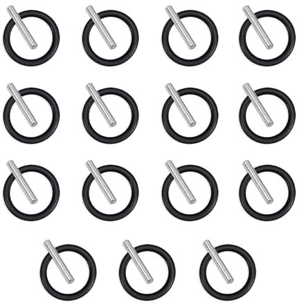 Lot de 30 goupilles et joints toriques de rechange pour nettoyeur haute pression, bague à choc de 4 mm et broches à douille 3 x 25 mm, pour clé à percussion, nettoyeur haute pression