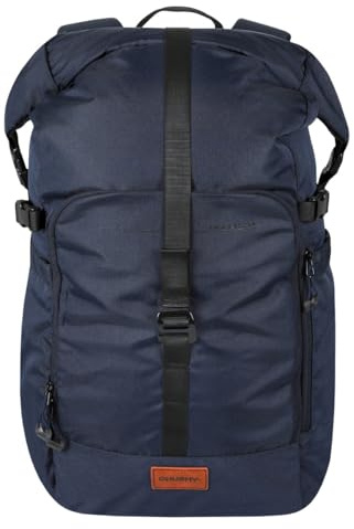 Husky City Rucksack 28L – Vielseitiger Daypack mit Laptopfach & Recyceltem Polyester – Leichter Büro & Uni Tagesrucksack mit Organisation & Komfort (Moper, Dunkel Blau)