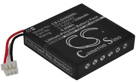 Replacement Battery for Logitech H800 Wireless Headset
