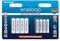 Panasonic Blister 4 Stilo AA con 4 Ministilo AAAA Ricaricabili ENELOOP, Bianco