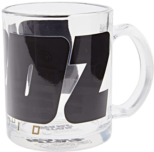 SD TOYS Star Wars Taza Térmica R2-D2, Cerámica, Negro, 8 cm