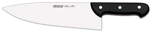 Arcos Serie Universal - Cuchillo Carnicero - Hoja de Acero Inoxidable NITRUM 275 mm - Mango de Polioximetileno (POM) Color Negro
