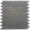 Bodenfliesen Schiefer Schwarz Mosaik Fliesen Anthrazit 30x30 cm matt Naturstein M018