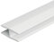 Gedotec Stabilisator für Kleider-Schrank Möbel-Verbinder für Rückwand Schrankverbinder Befestigen | Schienen-Länge 1000 mm | Kunststoff weiß | 1 Stück - Rückwand-Verbindungsprofil für 4-5 mm
