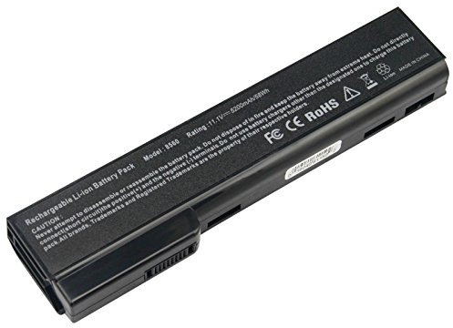 ASUNCELL Laptop-Batterie für HP ProBook 6360b 6460b 6465b 6470b 6475b 6560b 6565b 6570b HP EliteBook 8460p 8460w 8470p 8470w 8560p 8570p 628666-001 628668-001 628670-001 659083-001 CC06 CC06X CC06XL