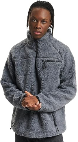 Brandit Teddyfleece Troyer, anthrazit, Größe XXL