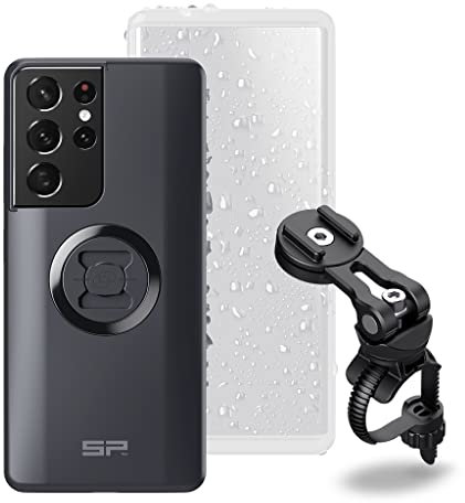 SP CONNECT Fahrrad-Handyhalterung für Samsung S21 Ultra | Wasserdichter Handyhalter für Fahrradlenker | Fahrradhandyhalterungen für alle Smartphone Handys wie iPhone Samsung